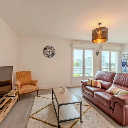 דירה Escale A - Spacieux - 3 - Parking Prive - Ideal Famille & Pro *