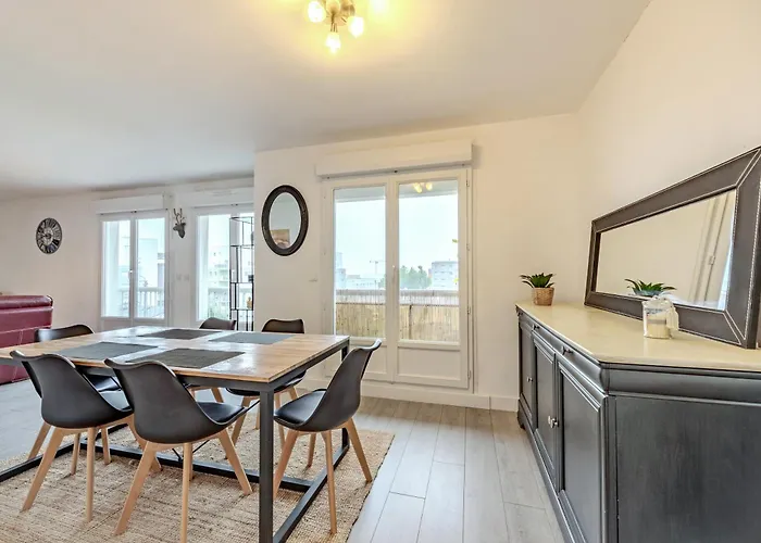 Escale à - Spacieux - 3 - Parking Privé - Ideal Familles&pros Brest