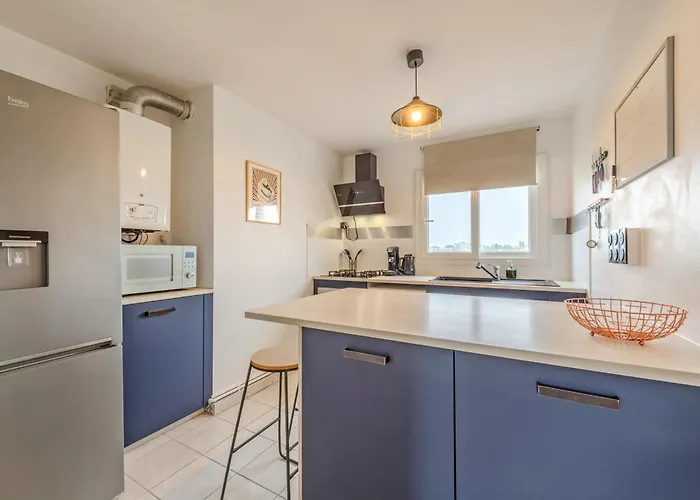 Escale A - Spacieux - 3 - Parking Prive - Ideal Famille & Pro דירה *