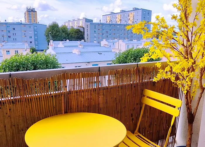 Appartement Escale à - Spacieux - 3 - Parking Privé - Ideal Familles&pros Brest