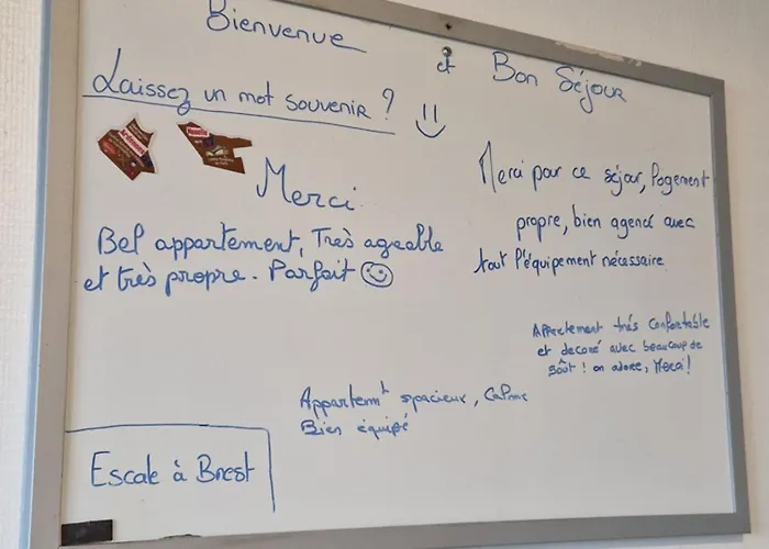 Apartman Escale A - Spacieux - 3 - Parking Prive - Ideal Famille & Pro *